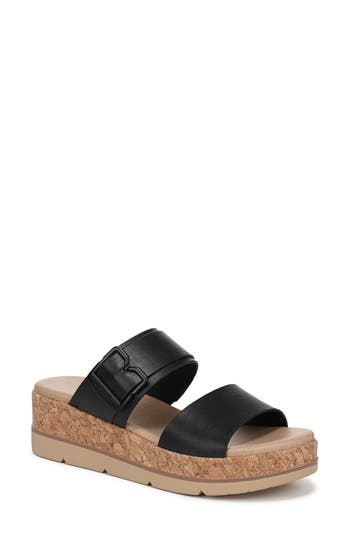 Dr. Scholl's Once More Platform Wedge Slide Sandal