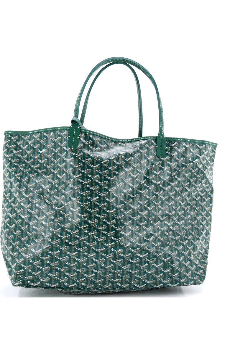 Pre-Owned Goyard Saint Louis Tote Coated Canvas GM, Alternate, color, Green