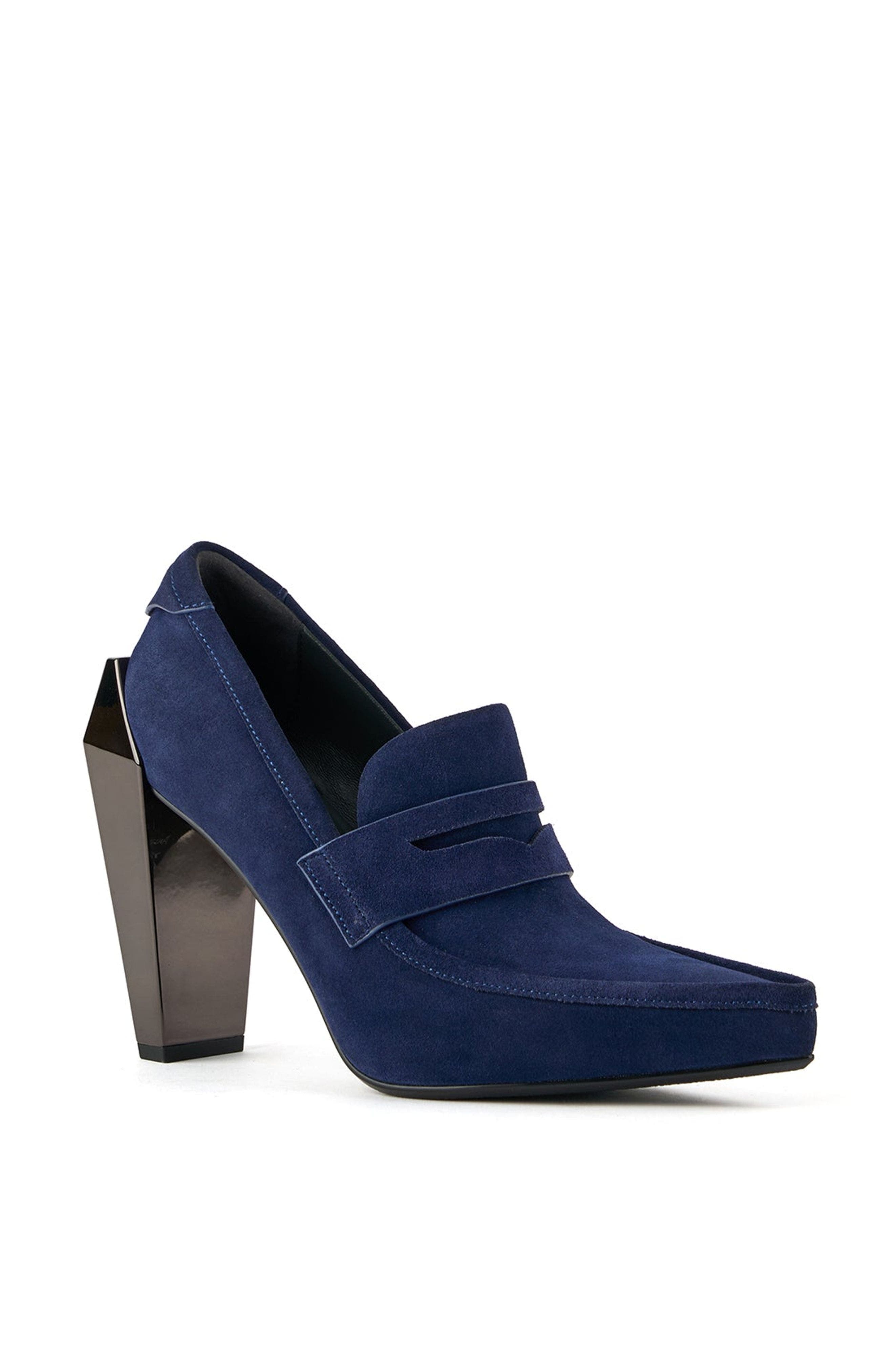 Gem Hi Loafer, Alternate, color, Midnight Blue