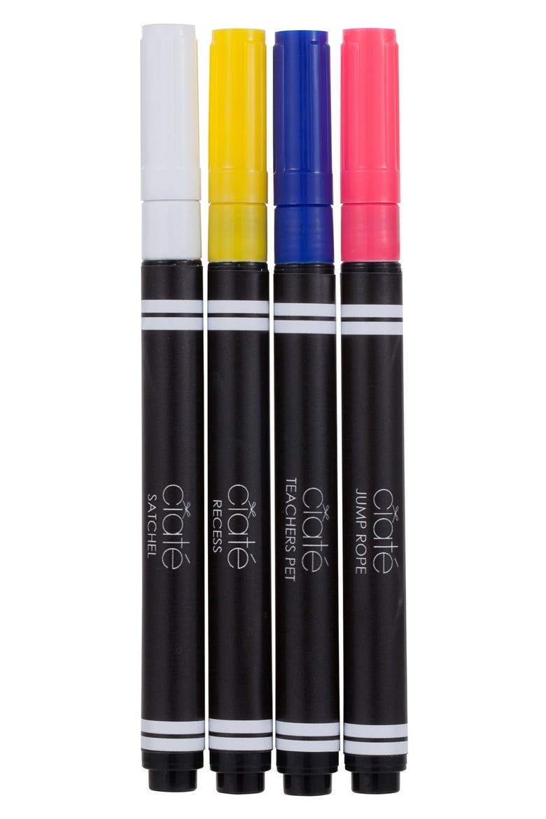 'Chalkboard' Manicure Set, Alternate, color, CHALKBOARD