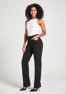 Betabrand 7-Pocket DPYP Dress Pant Yoga Pant Straight
