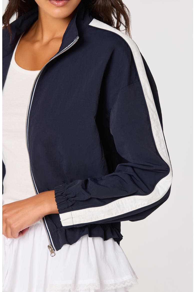 Teo Track Jacket, Alternate, color, NAVY