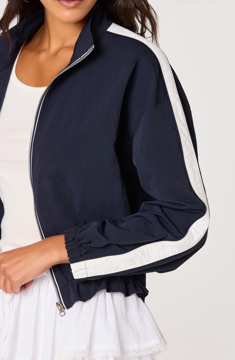 ASTR the Label Teo Track Jacket, Alternate, color, Navy