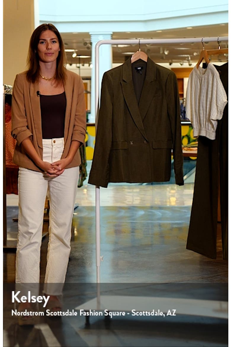 Dawson Linen Blend Blazer video
