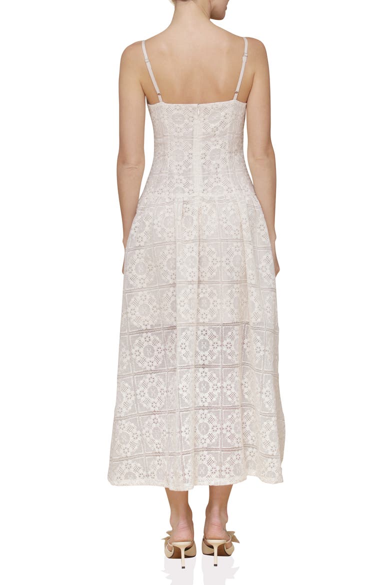 Lace Drop Waist Dress, Alternate, color, NATURAL