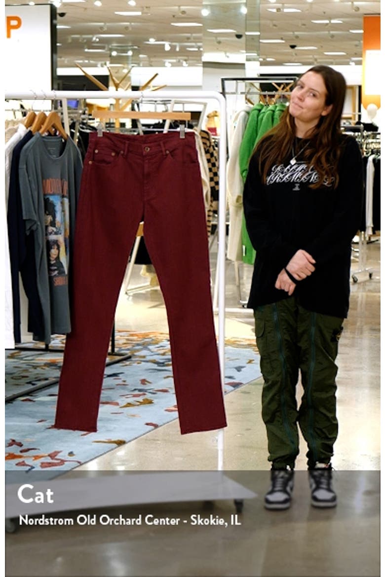 Alexander Relaxed Straight Leg Stretch Twill Pants video