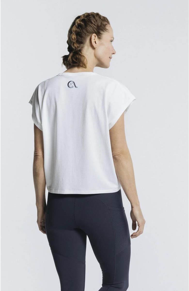 AVI Pickleball Top, Alternate, color, White Lotus