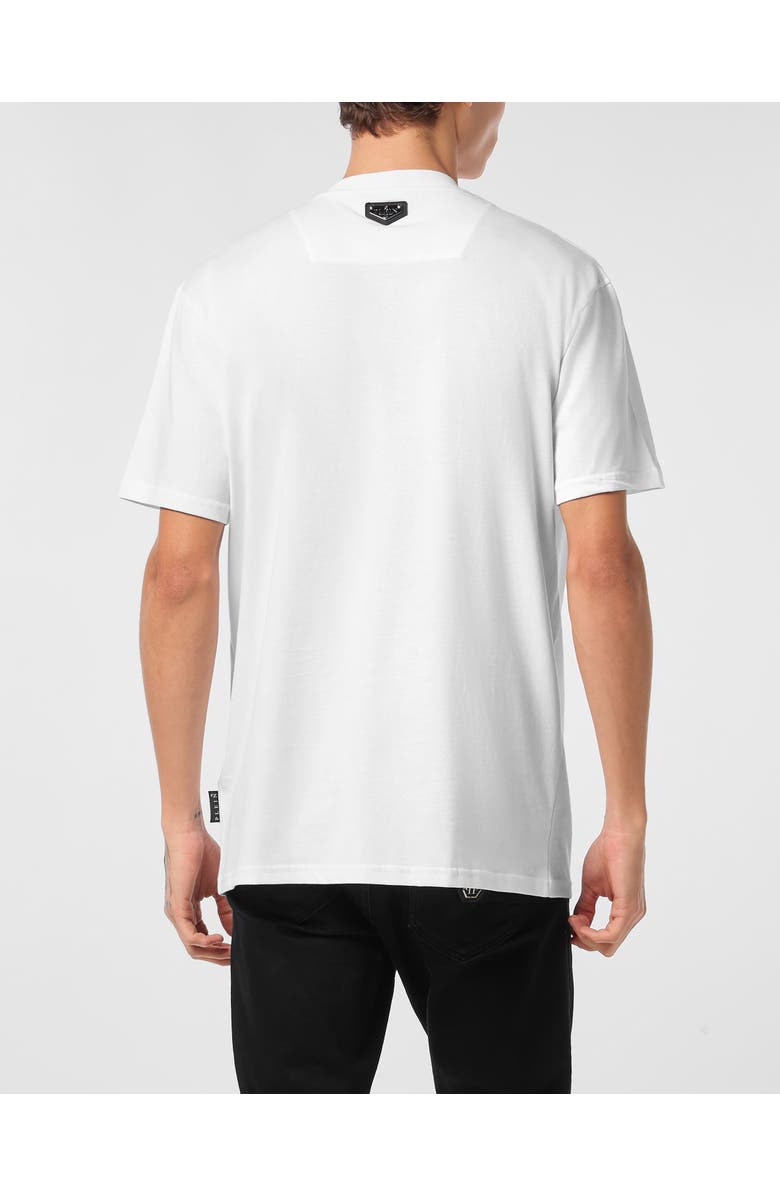 PHILIPP PLEIN T-Shirt Round Neck Milan Men, Alternate, color, White