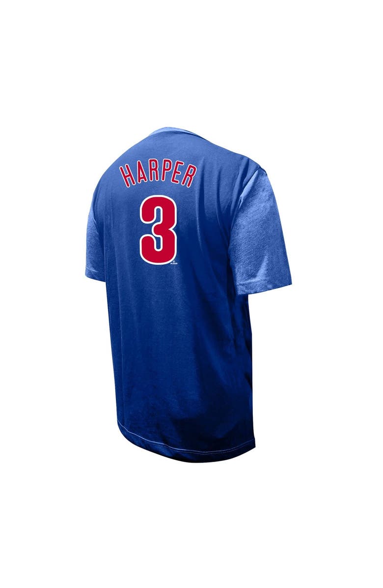 PROFILE Men's Profile Bryce Harper Royal Philadelphia Phillies Big & Tall Name & Number T-Shirt, Alternate, color, Royal