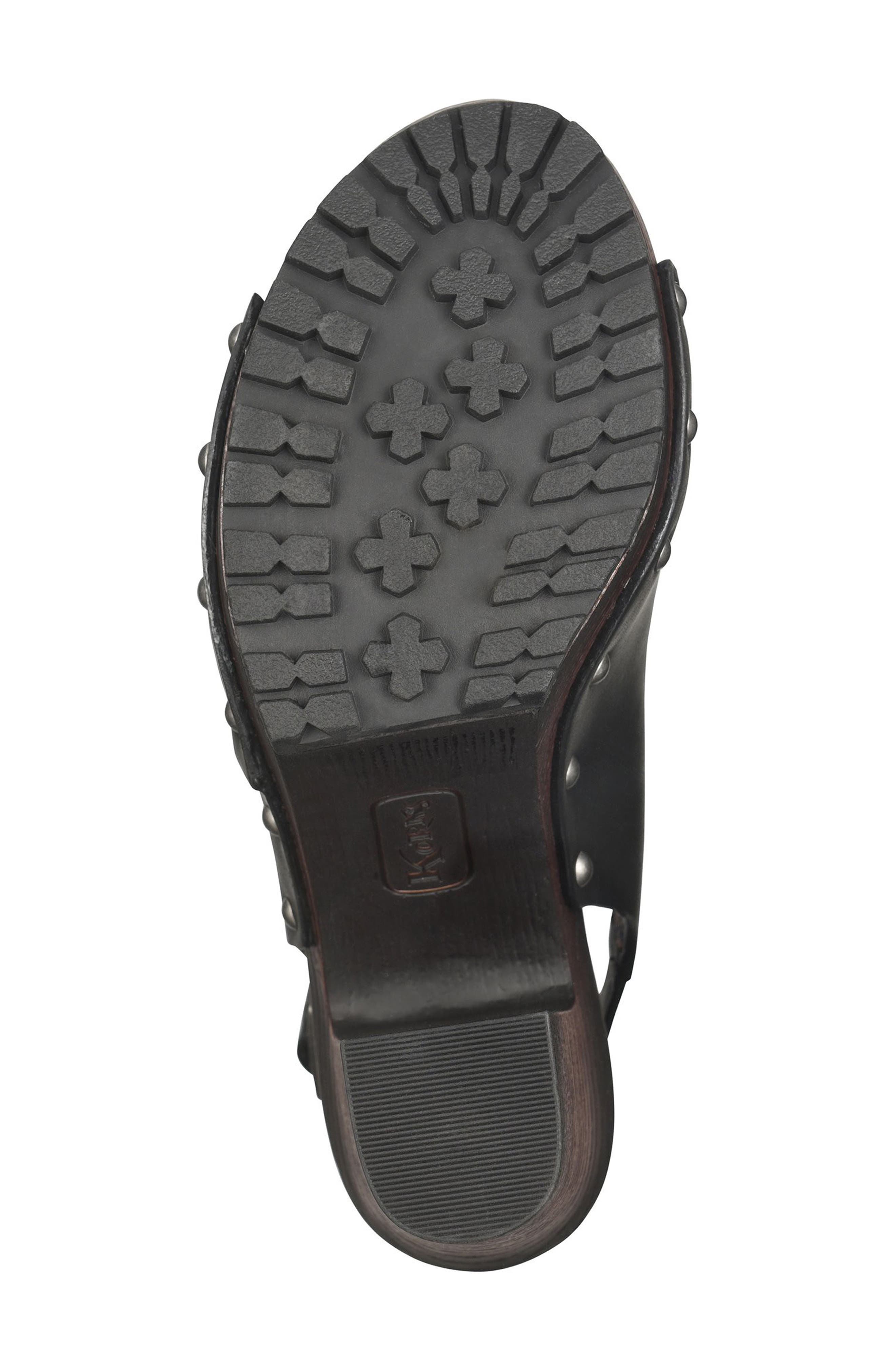 KORKS Annelie Slingback Sandal, Alternate, color, Black