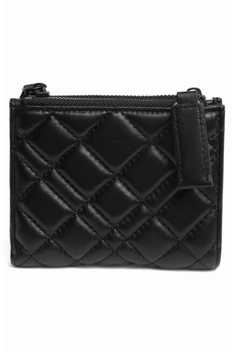 Mini Purse Drench Card Wallet, Alternate, color, BLACK