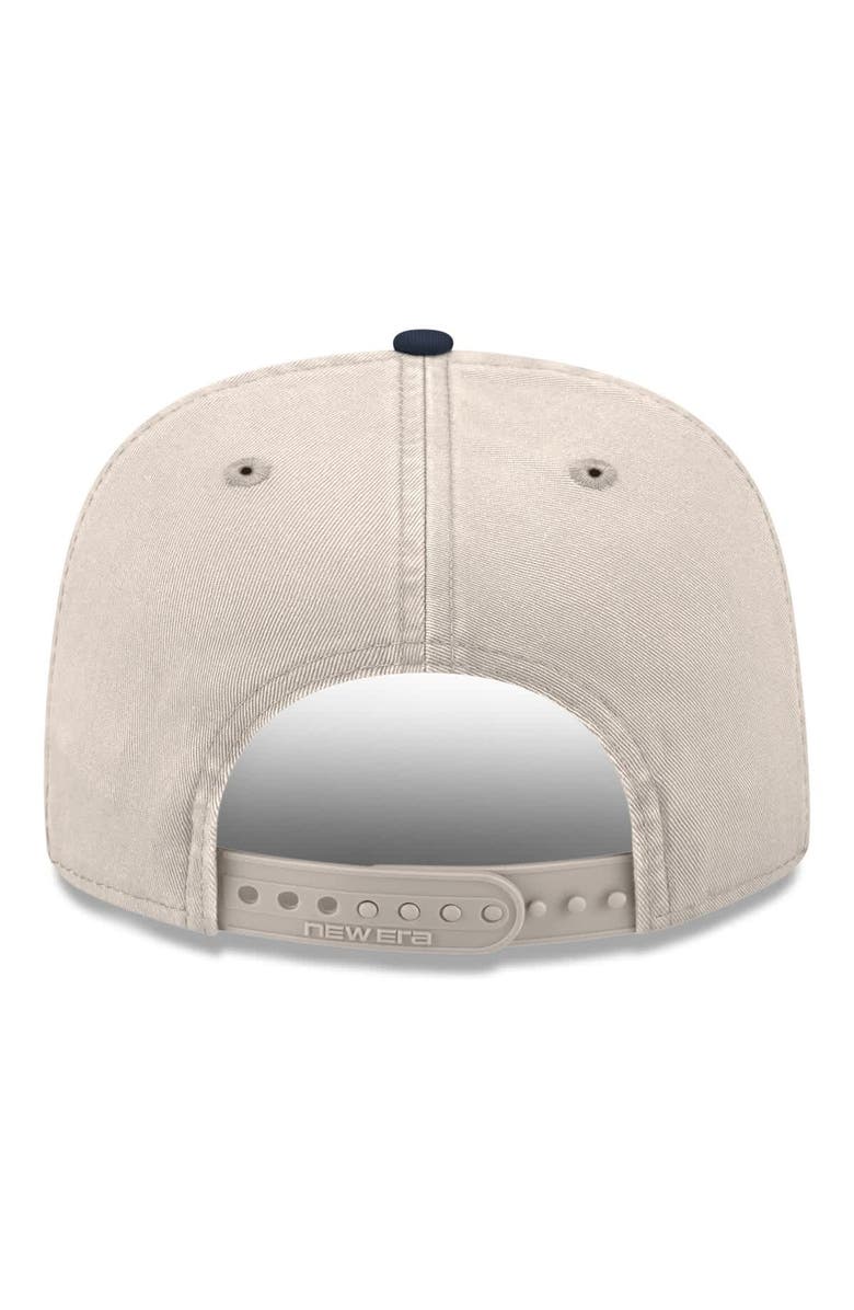 New Era Men's New Era  Khaki/Navy Kyle Larson Flag 19TWENTY Adjustable Hat, Alternate, color, Khaki