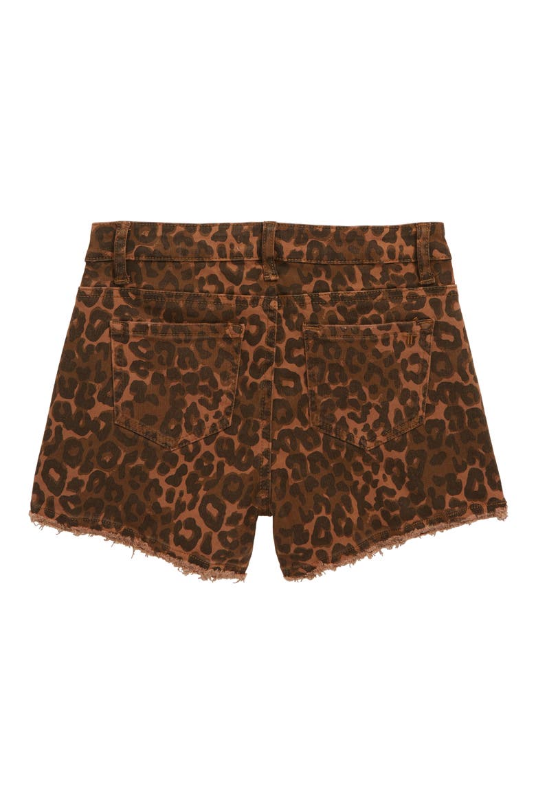 Leopard Print Shorts, Alternate, color, TAN LEOPARD