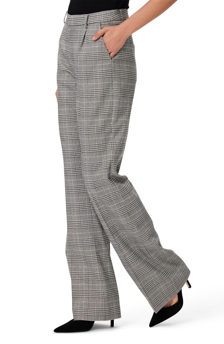 PAIGE Aracelli Plaid Straight Leg Pants, Alternate, color, Grymult