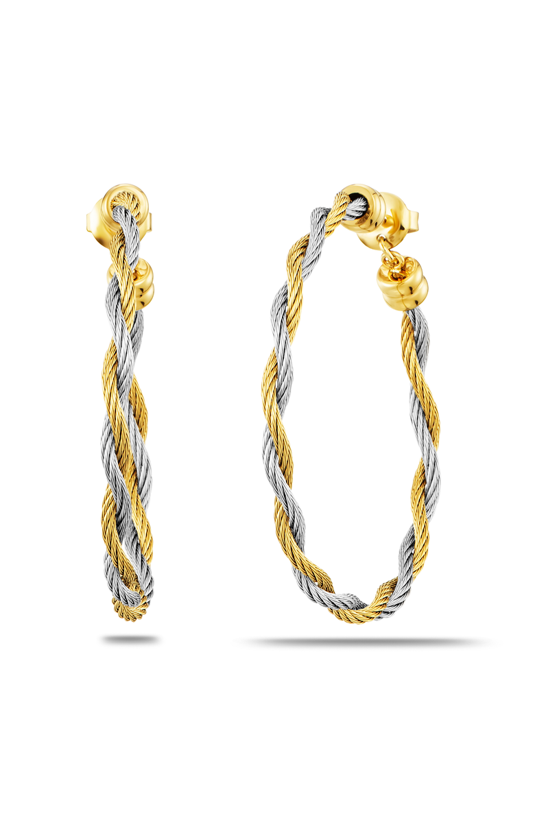 CHARRIOL Love Twist Hoop Earrings, Main, color, Bicolor