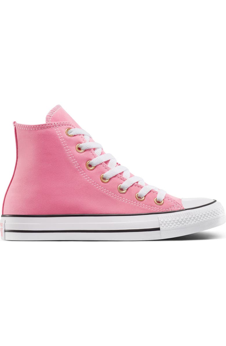 Converse Chuck Taylor<sup>®</sup> All Star<sup>®</sup> Lift High Top Sneaker, Alternate, color, Watermelon Pink/ White/ Gold