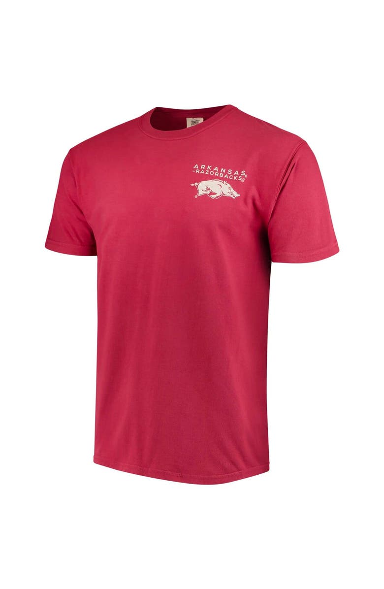IMAGE ONE Men's Cardinal Arkansas Razorbacks Comfort Colors Local T-Shirt, Alternate, color, 