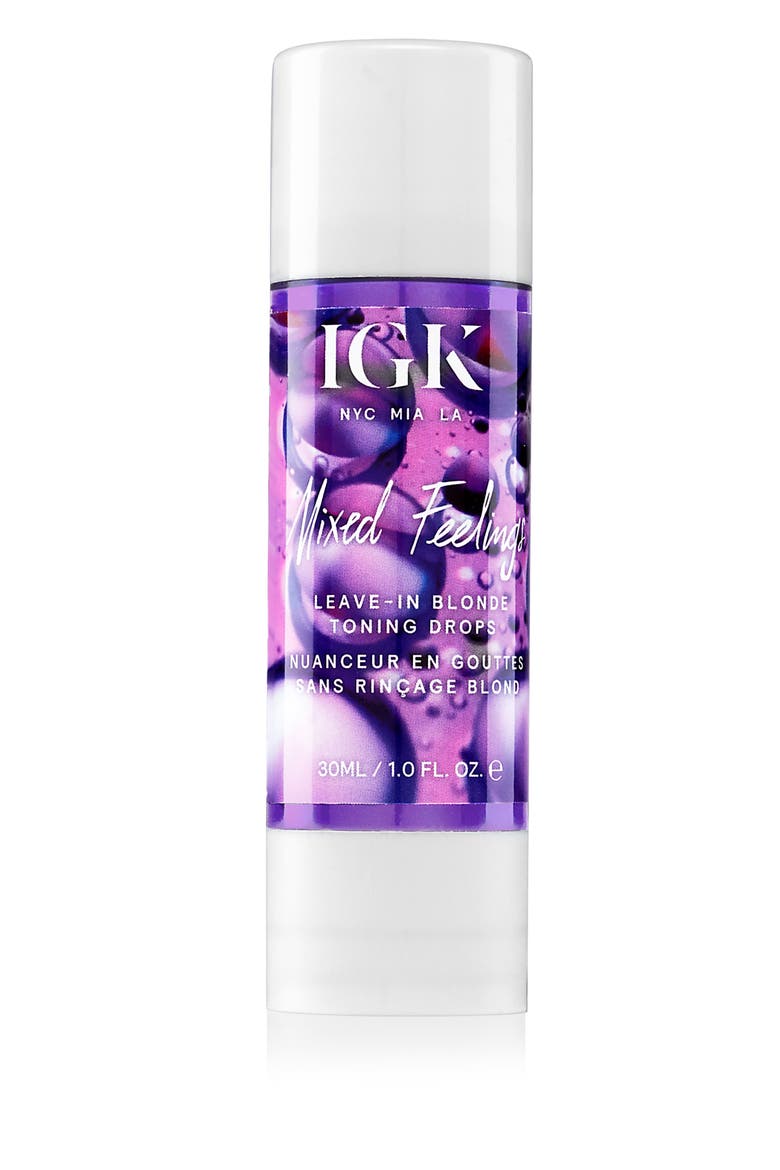 Mixed Feelings Purple Leave-In Blonde Toning Drops, Main, color, NO COLOR