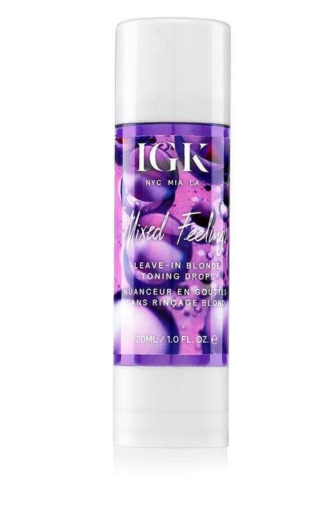 Mixed Feelings Purple Leave-In Blonde Toning Drops