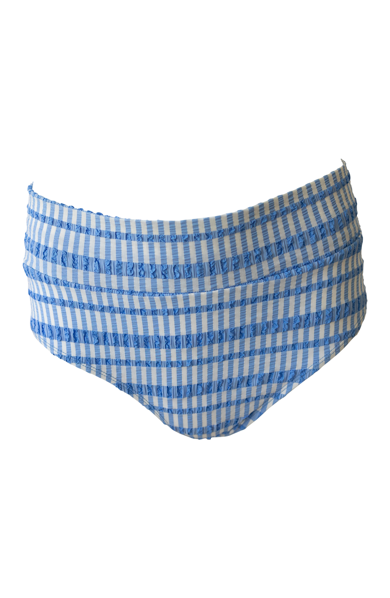 Nani Mid Rise Swim Bottom, Alternate, color, Gingham