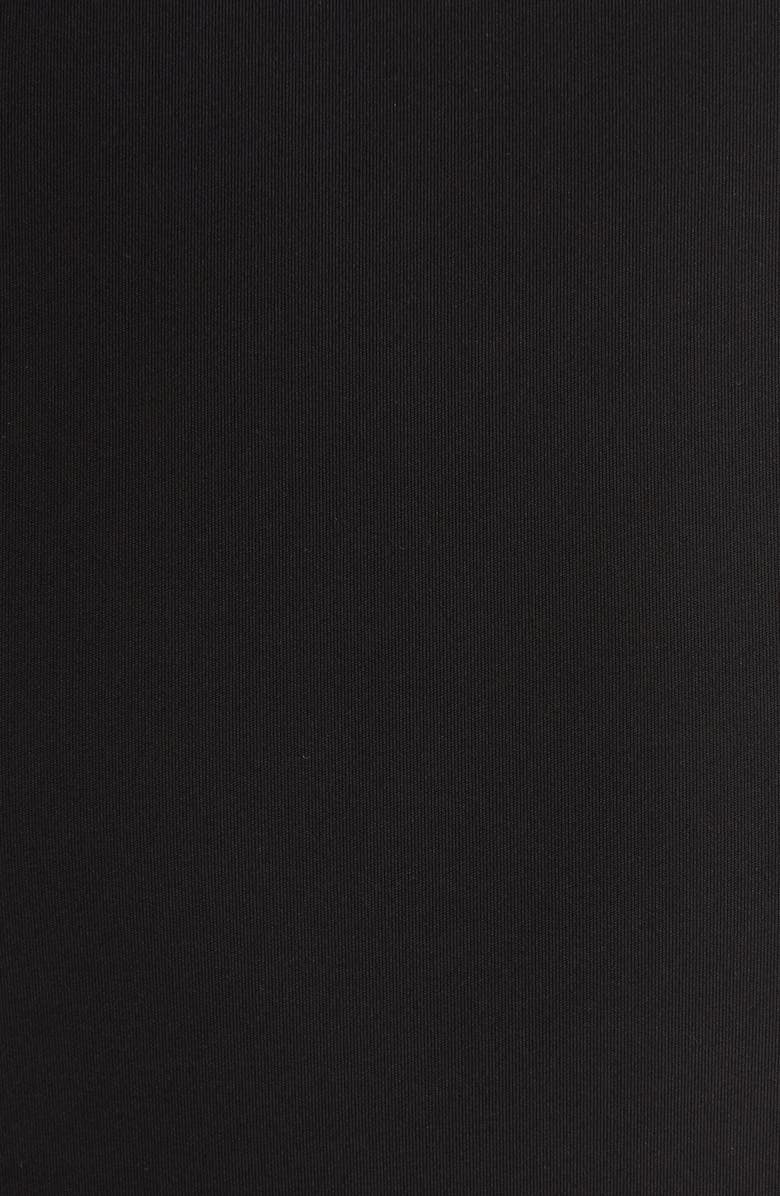 MANGO Mixed Media One-Piece Swimsuit, Alternate, color, 