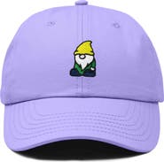 Dalix Gnome Embroidered Dad Hat