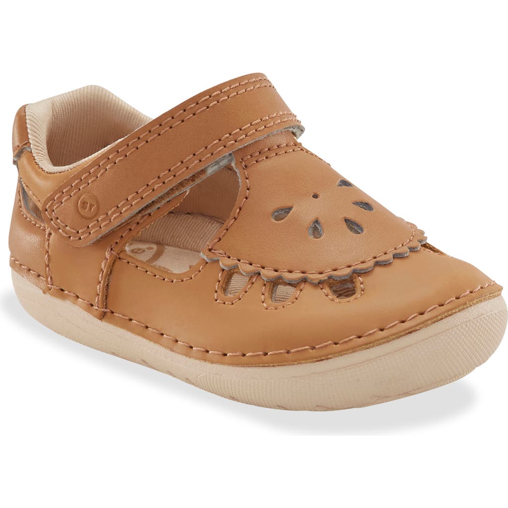 Stride Rite Soft Motion™ Noelle T-strap Shoe In Honey Tan