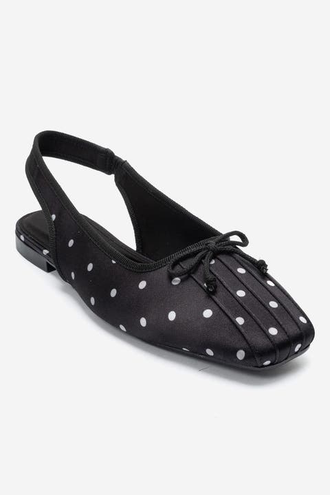 Zelvia Bow Slingback Ballet Flat
