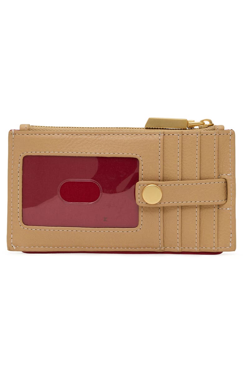 HAMMITT 210 West Leather Wallet, Alternate, color, Toasty Sand/ Brushed Gold