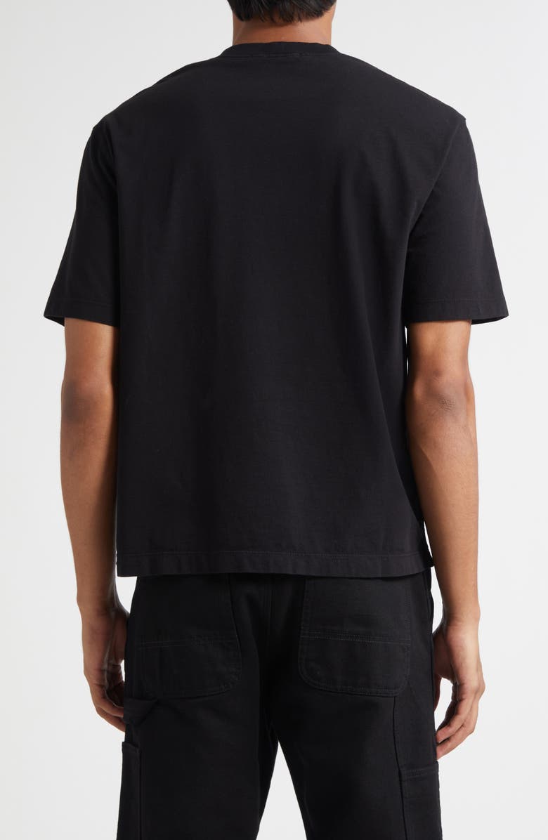Stone Island Compass Logo Patch Short Sleeve T-Shirt, Alternate, color, V0029 Black