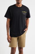 Brixton x Goodyear Service Pocket Cotton Graphic T-Shirt