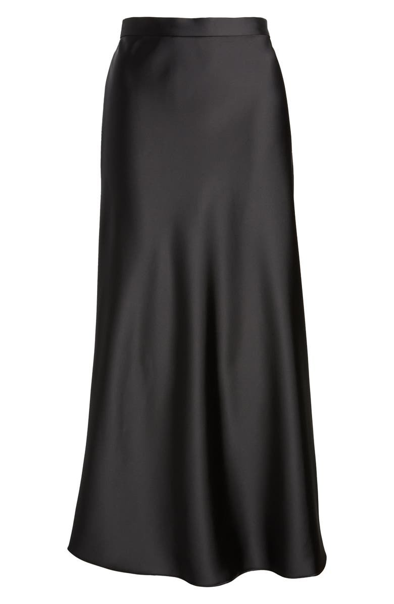 BOSS Vinarea Satin Midi Skirt, Alternate, color, 