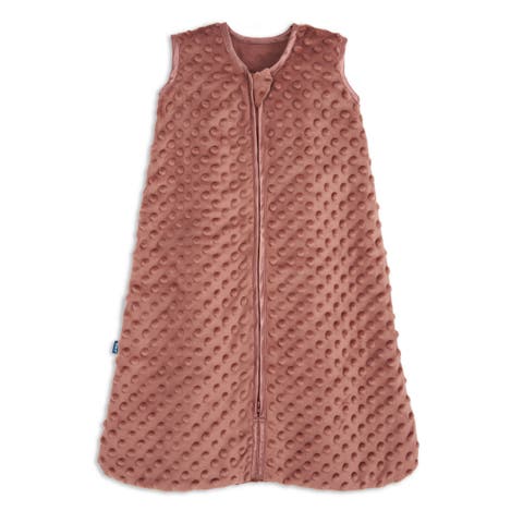 Plush Dots Velboa 1.5 TOG Sleepsack Wearable Blanket