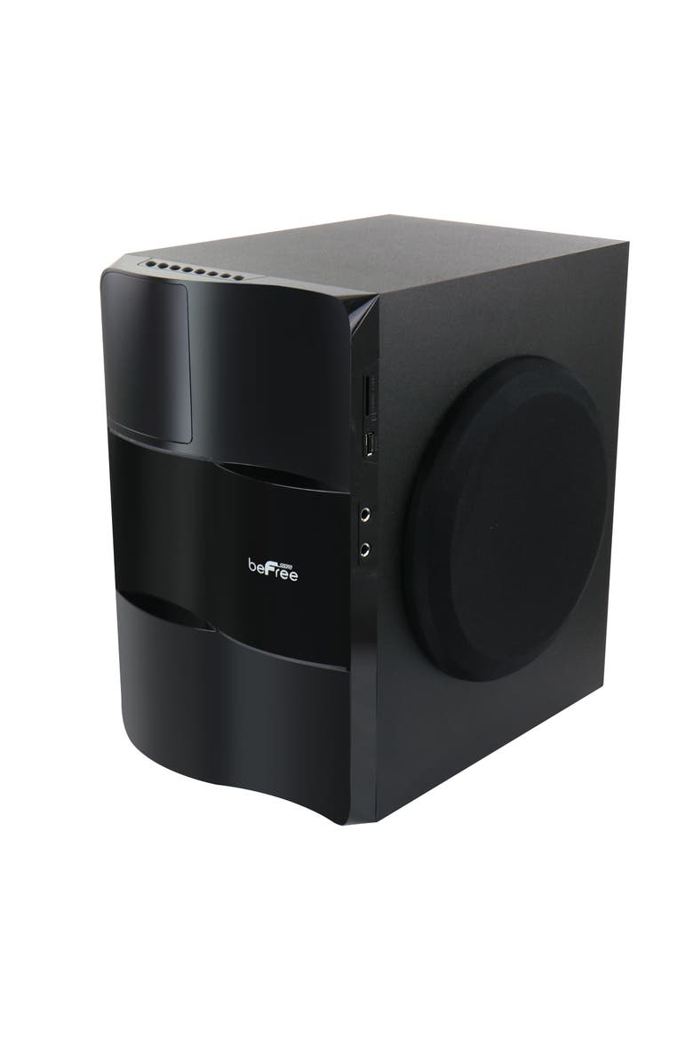 5.1 Channel Surround Sound Bluetooth Speaker System, Alternate, color, Black