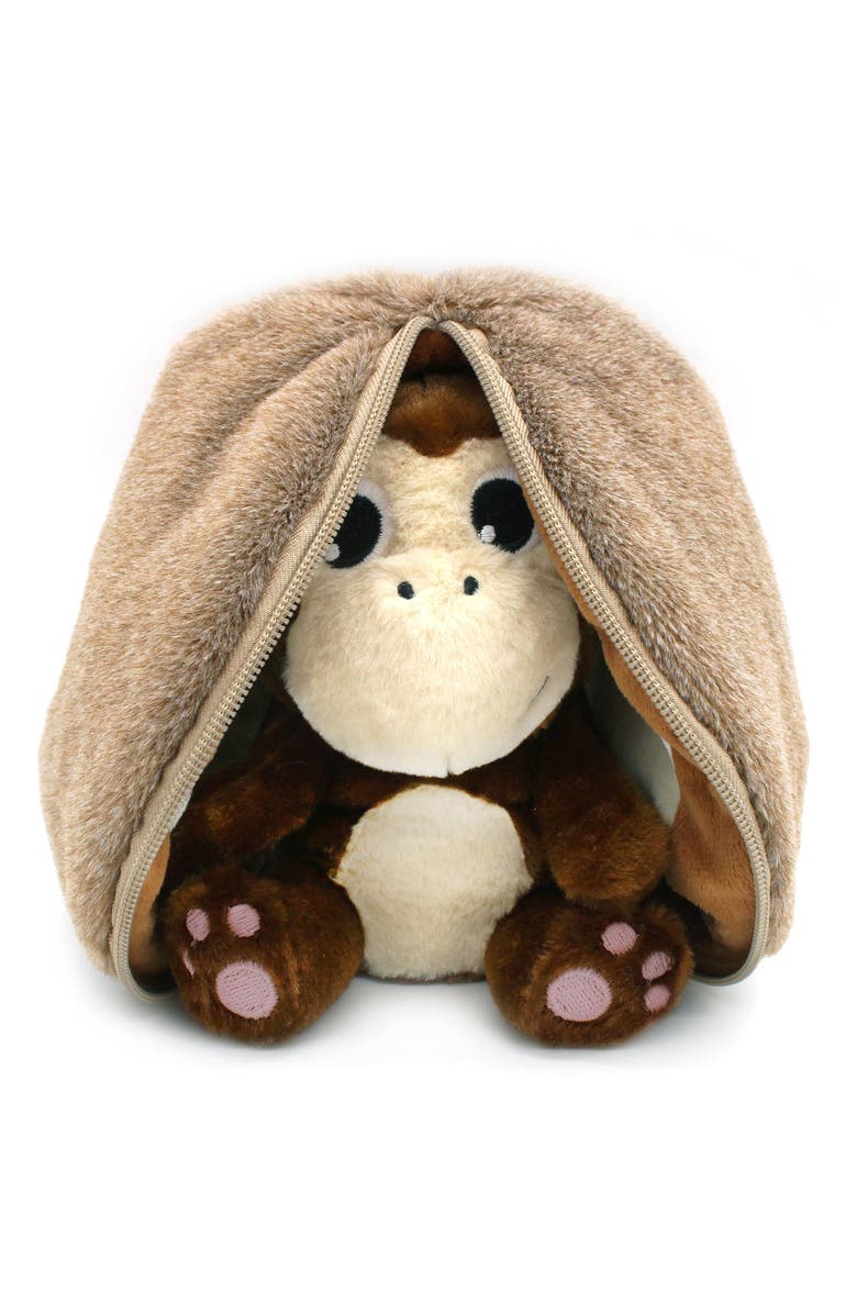 Flipetz Coconet the Monkey Coconut, Alternate, color, Brown