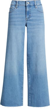FRAME Low Rise Slim Palazzo Jeans