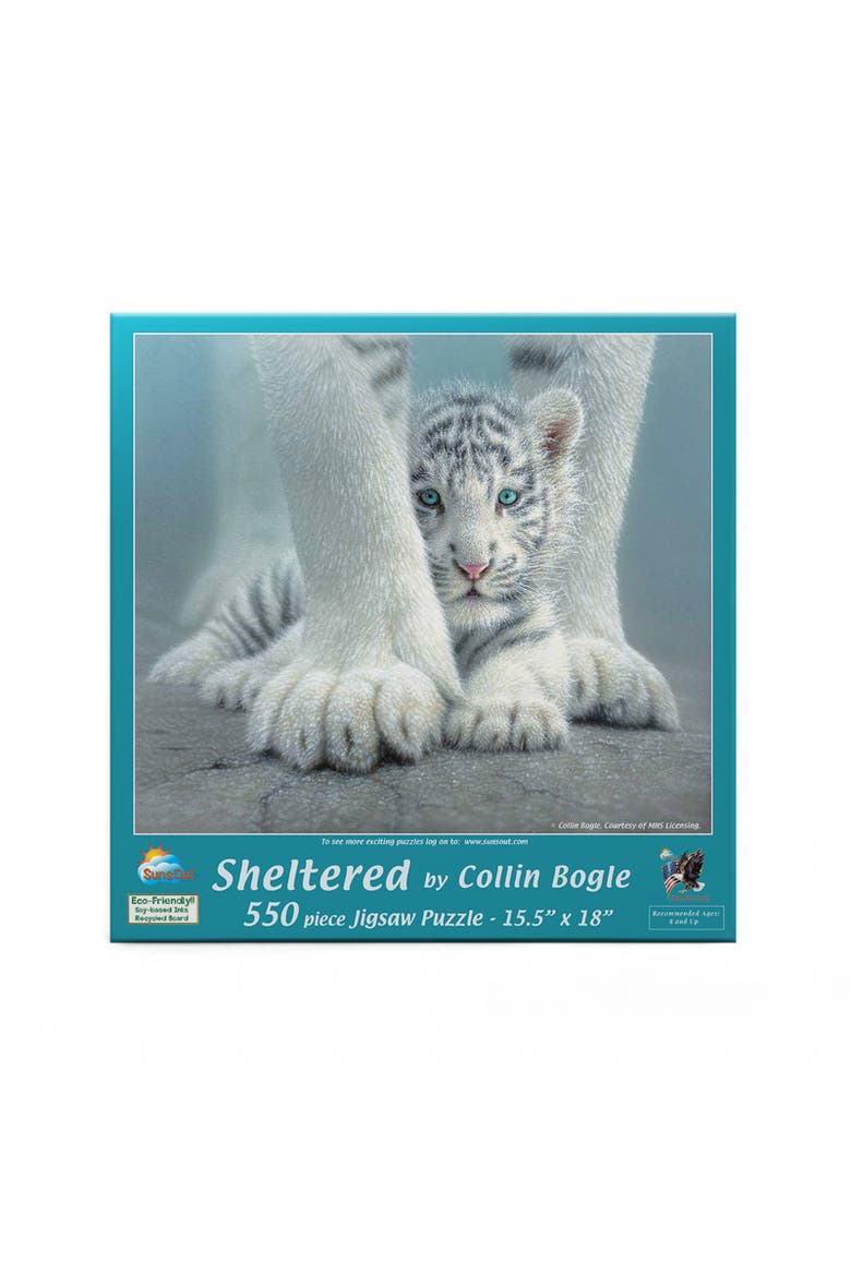 Sheltered 550 piece Jigsaw Puzzle for Adults, Alternate, color, Multicolor