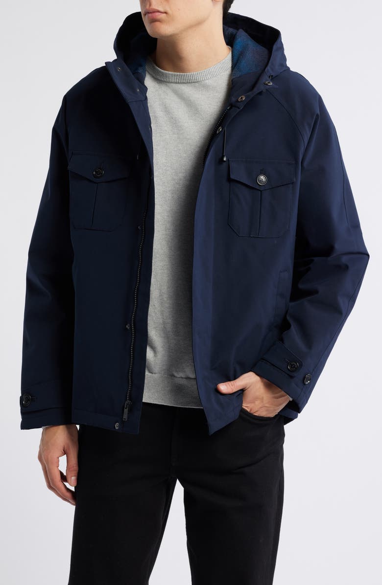 Pendleton Depoe Bay Hooded Rain Jacket, Main, color, 