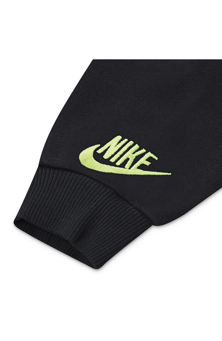 Nike Kids' Club Chenille Fleece Sweatshirt, Alternate, color, Black