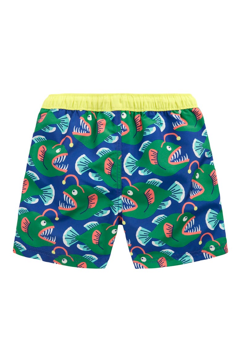 Kids' Print Swim Trunks, Alternate, color, ANGLERFISH PRINT