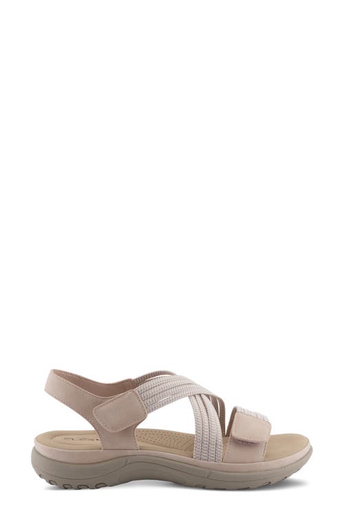 Flexus By Spring Step Crossbeam Sandal In Nude