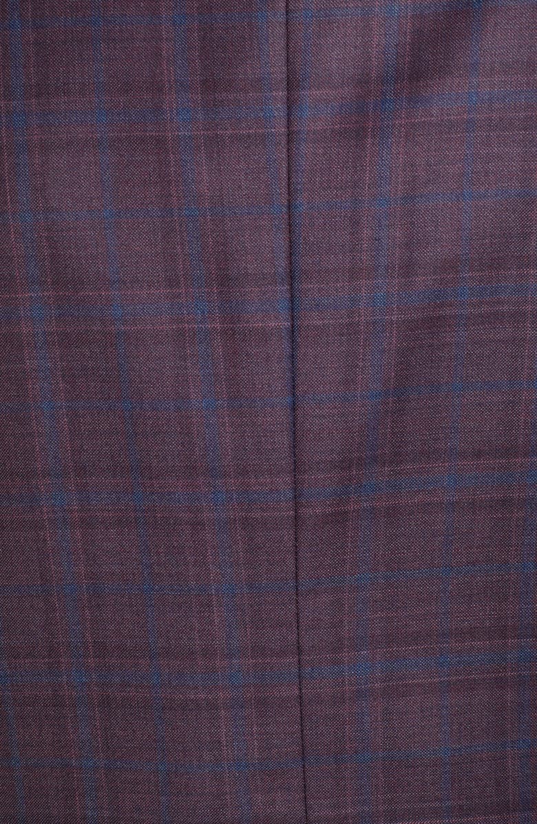 Peter Millar Classic Fit Plaid Wool Sport Coat, Alternate, color, 