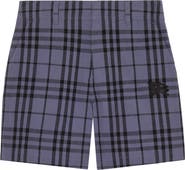 Burberry Check Cotton Shorts