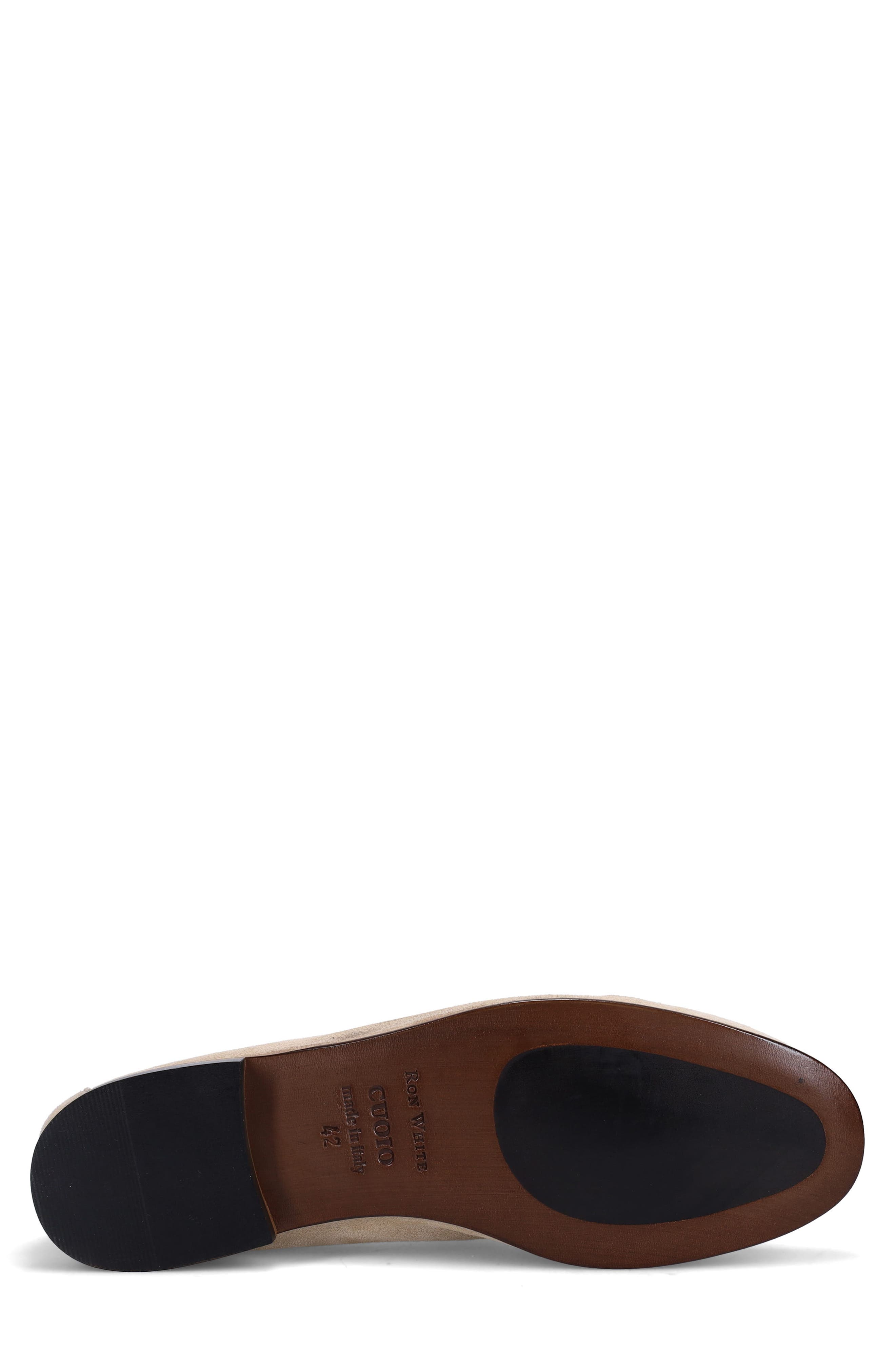 Ron White Kenneth Water Resistant Loafer, Alternate, color, Buck