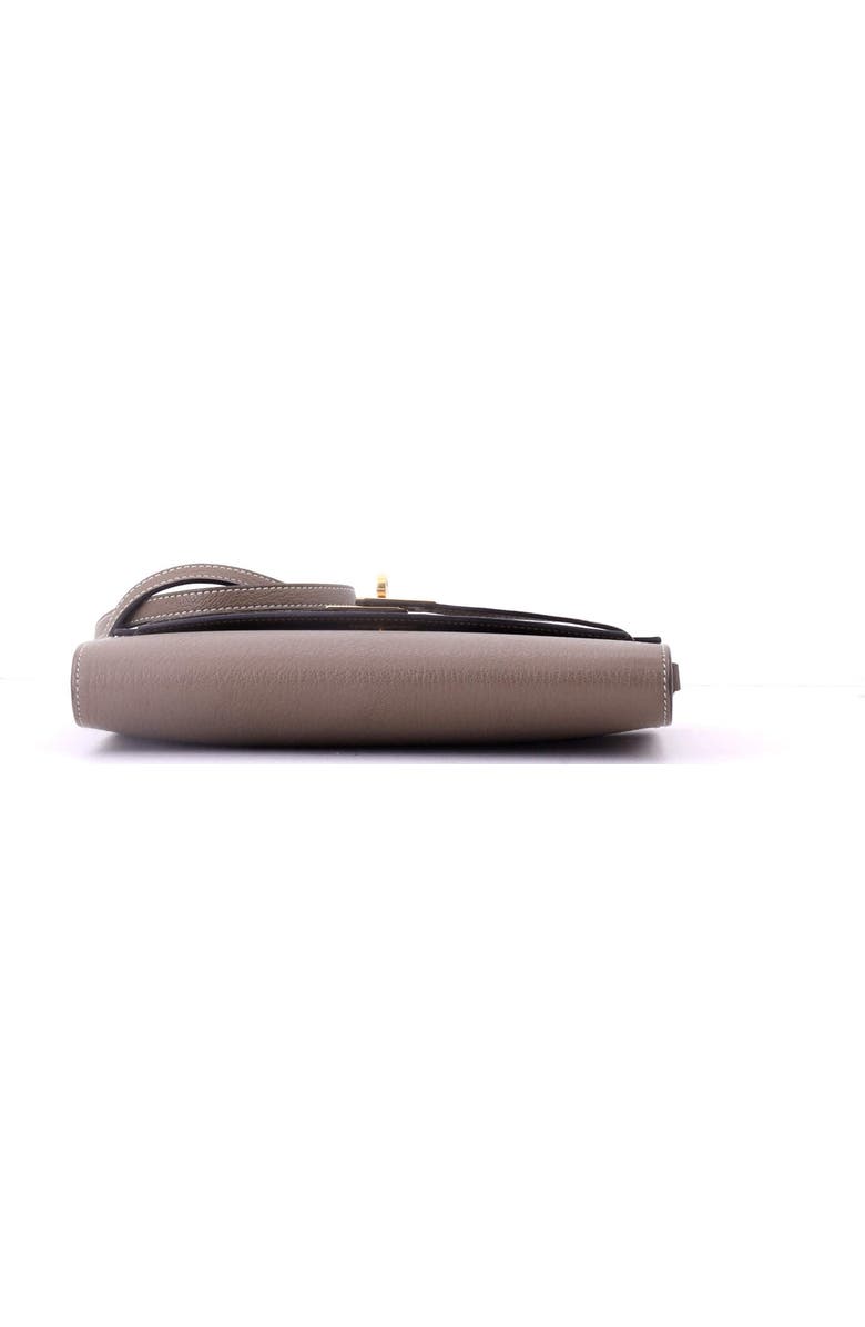 Pre-Owned Hermes Kelly To Go Wallet Chevre Mysore, Alternate, color, Etoupe