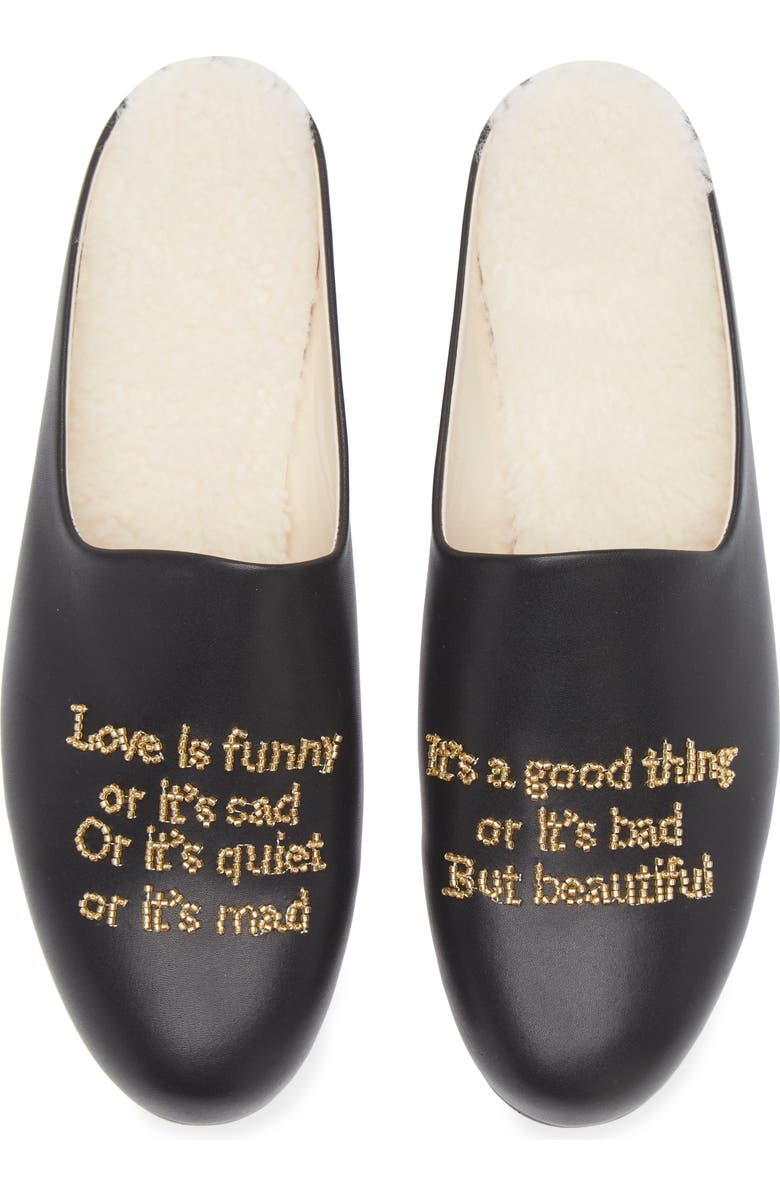 Undercover x Beautiful Shoes Mule, Alternate, color, Black