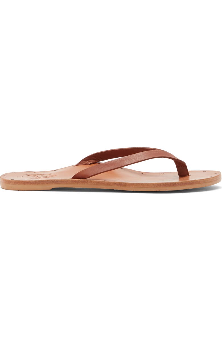 Beek Seabird Flip Flop, Alternate, color, Tan