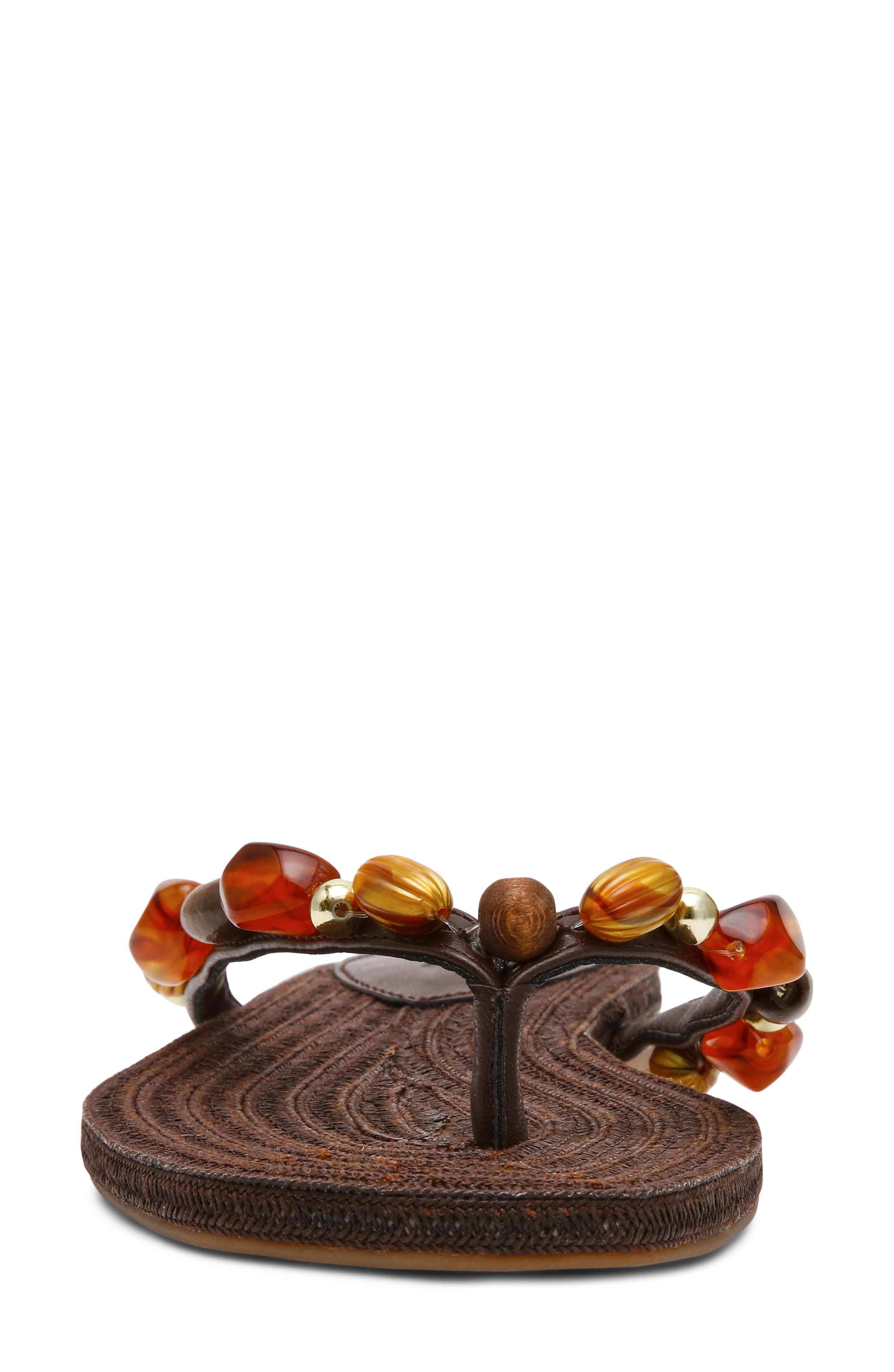 Steve Madden Marble Flip Flop, Alternate, color, Brown Multi