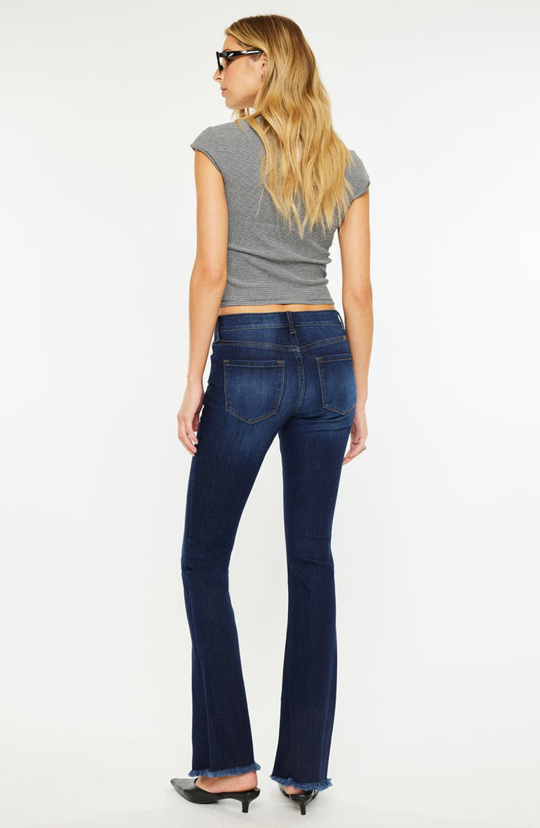 KanCan Anne Low Rise Bootcut Jeans, Alternate, color, Dark Wash