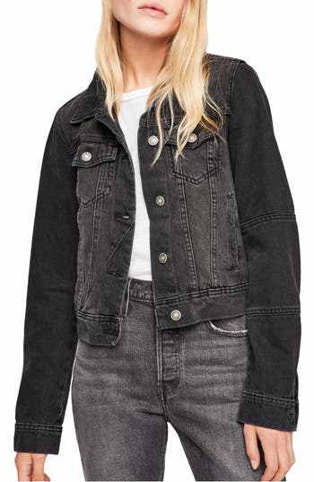 Shop Free People We The Free Rumors Denim Jacket